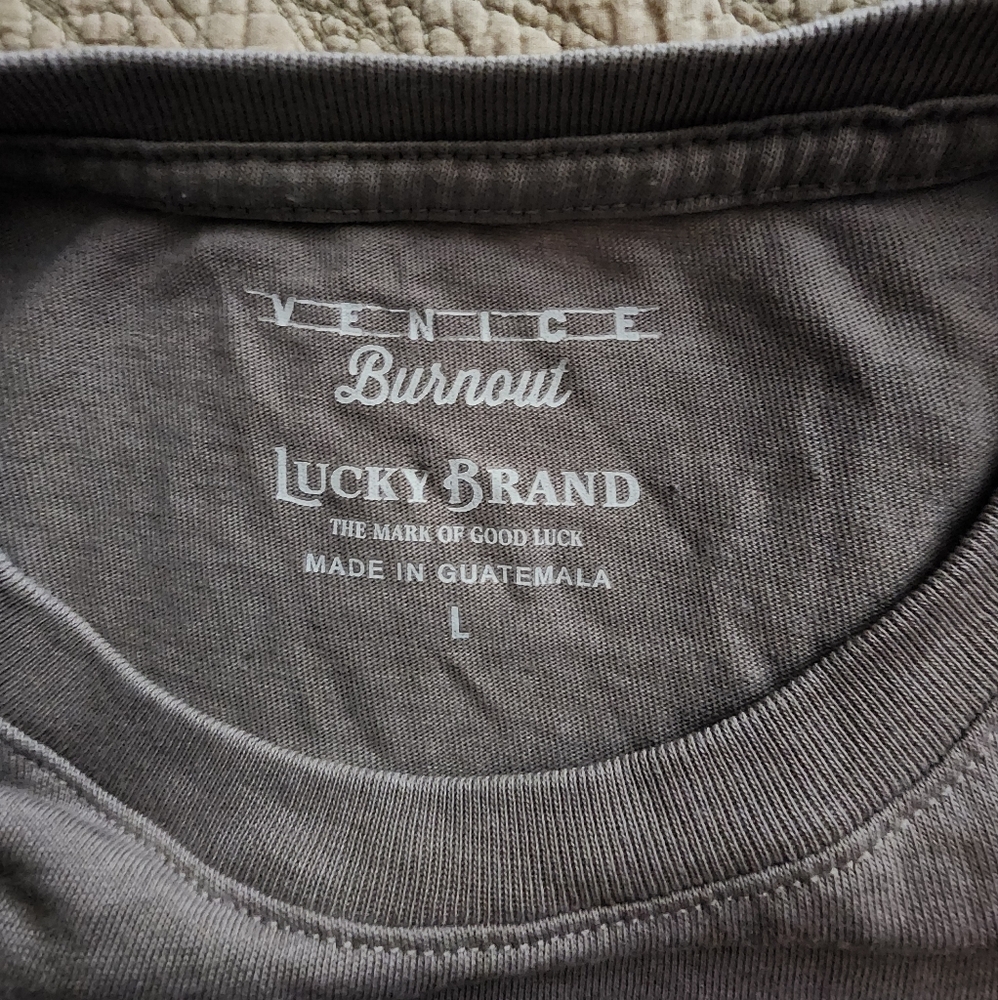 Lucky Brand Weed Leaf Shirt - Picture 2 of 2